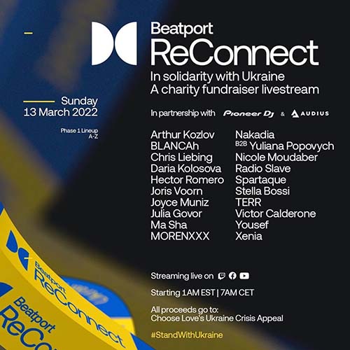 Beatport ReConnect - In Solidarity with Ukraine 2022