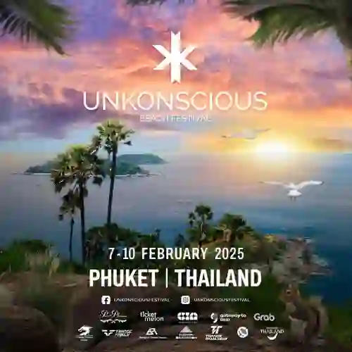 Unkonscious Beach Festival 2025 (Phuket, Thailand)